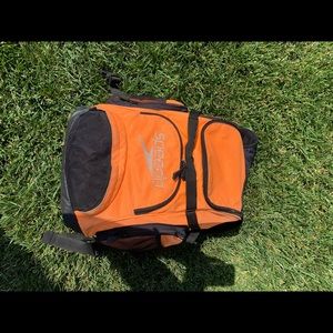 Orange large speedo bag